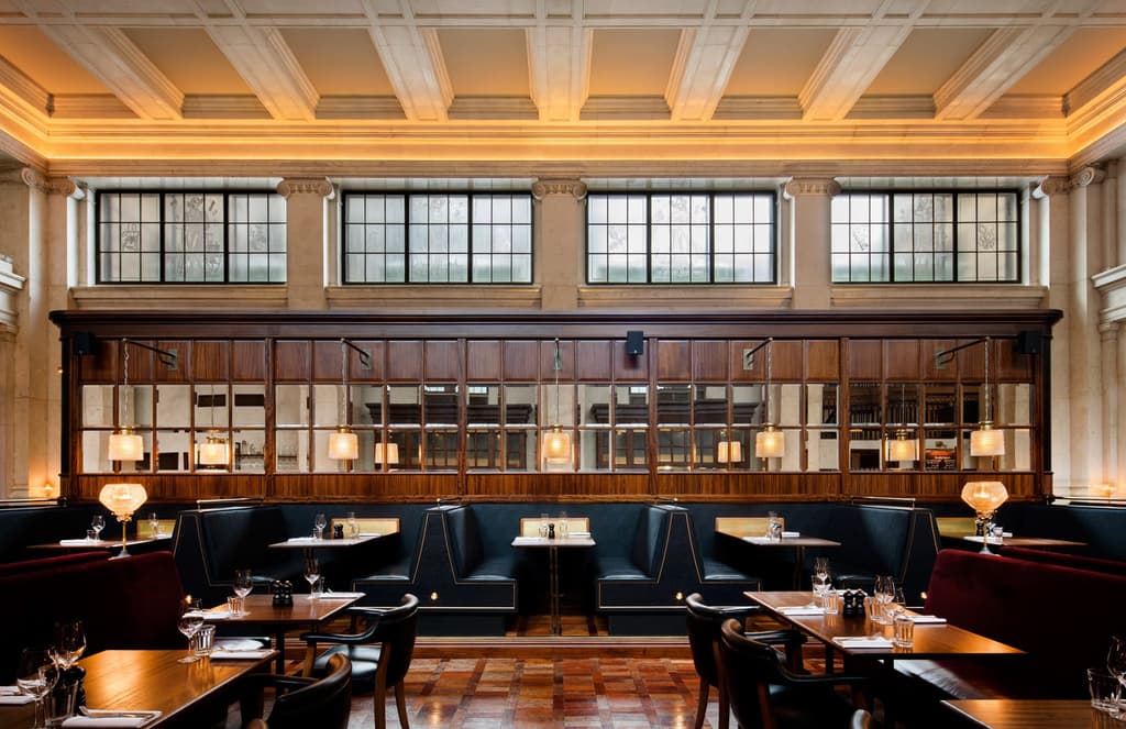 Hawksmoor opens a restaurant in an Edinburgh banking hall