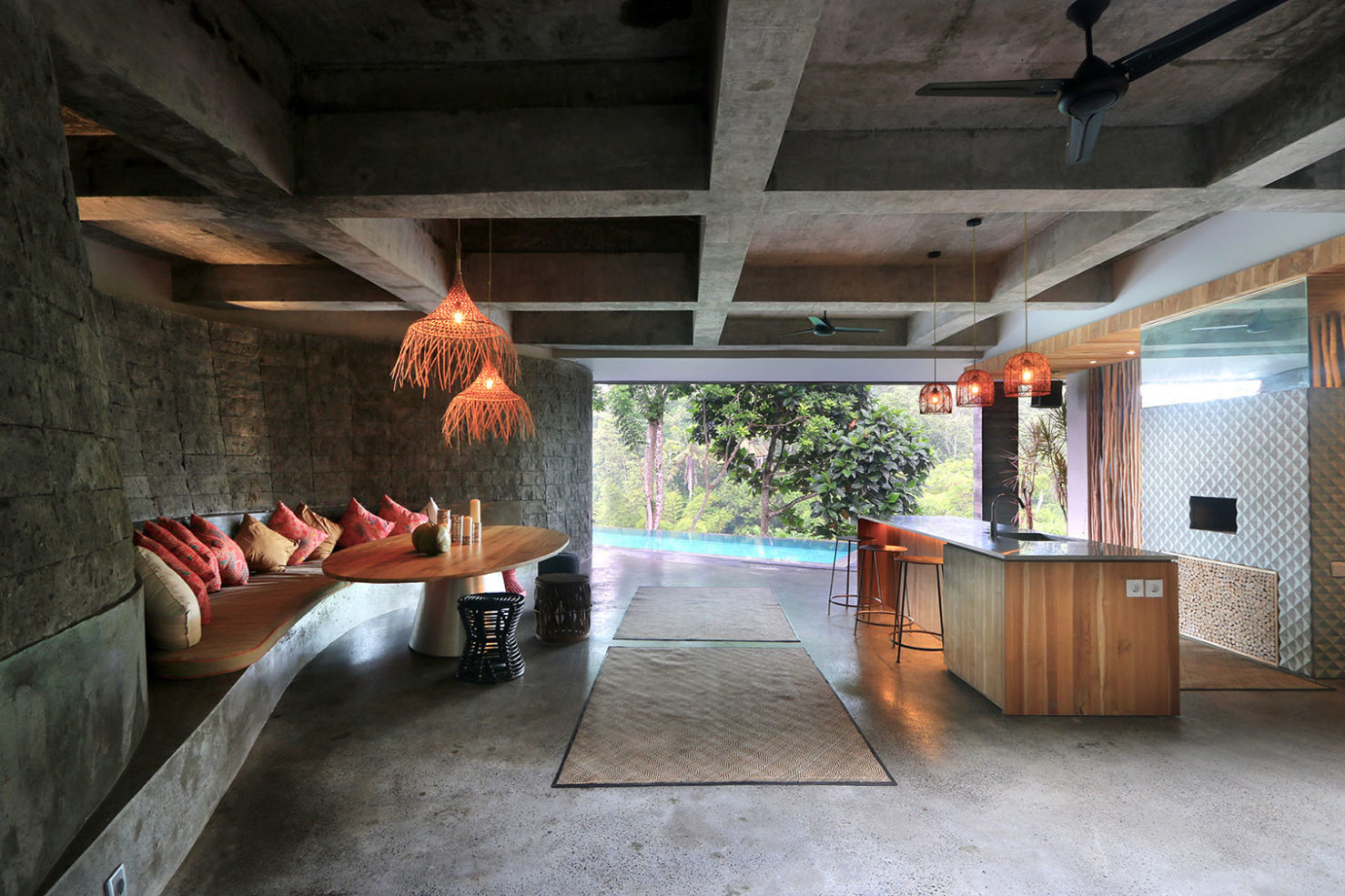 Holiday home of the week: a Brutalist Bali villa that blends with its surrounds