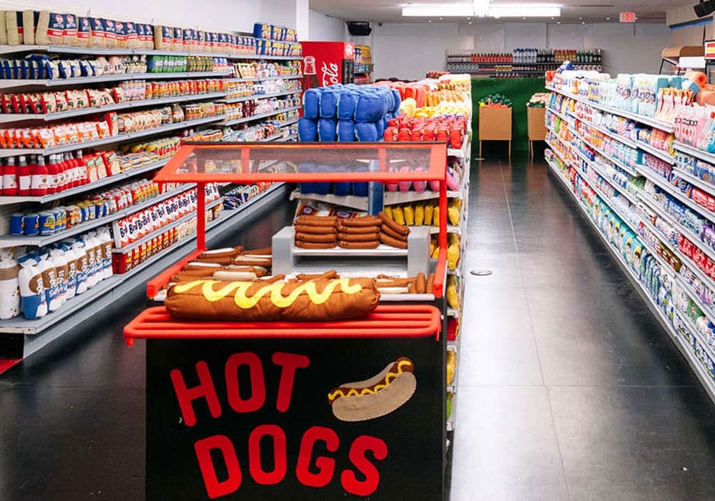 Sparrow Mart by Lucy Sparrow at The Standard, Downtown Los Angeles