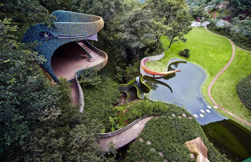 Is this Mexican snake house the most surreal home on Airbnb?