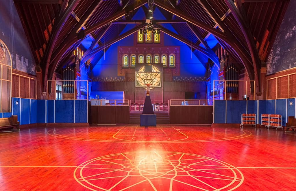 Nike turns Chicago church into a basketball HQ