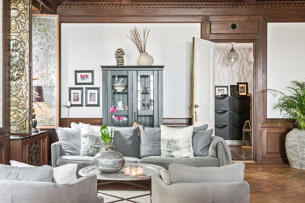 Property of the week: a historic Swedish apartment overlooking the sea - Luxury Apartments In Sweden Historic Houses