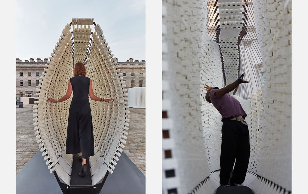 Greek pavilion at the London Design Biennale