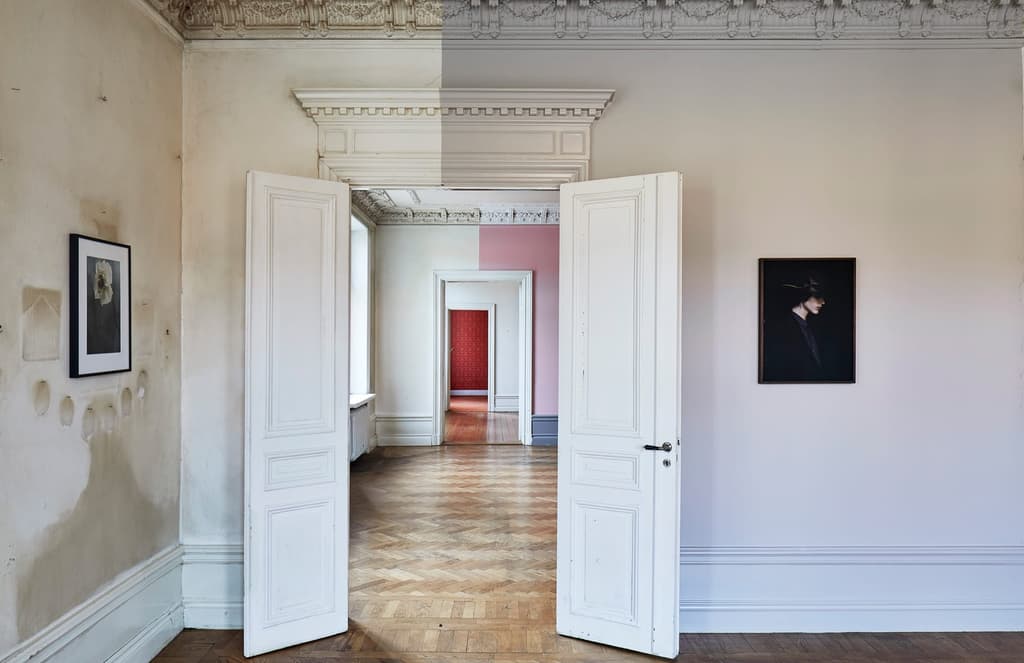 Renovation challenge: a storied Swedish apartment decked in colour