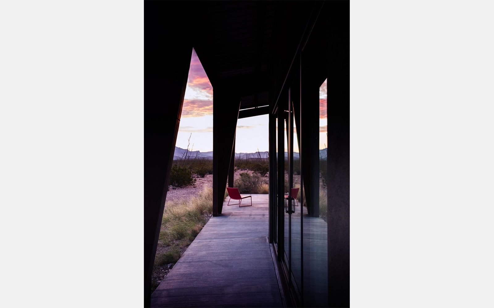 Solar holiday home to rent near Marfa, Texas