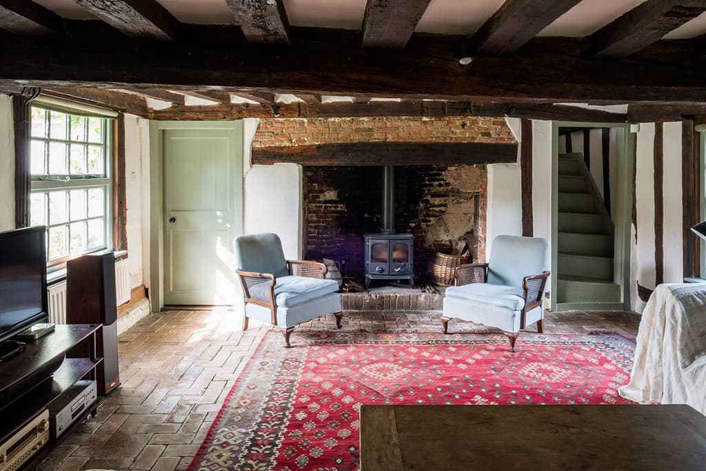Suffolk property with a converted barn