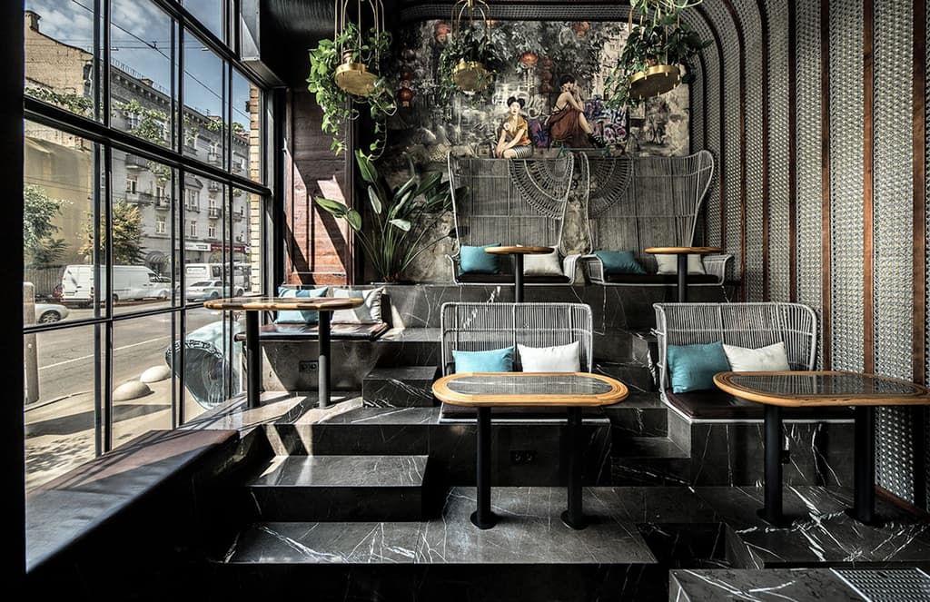 Kiev restaurant NĂM serves up modern Vietnamese cuisine in moody surrounds