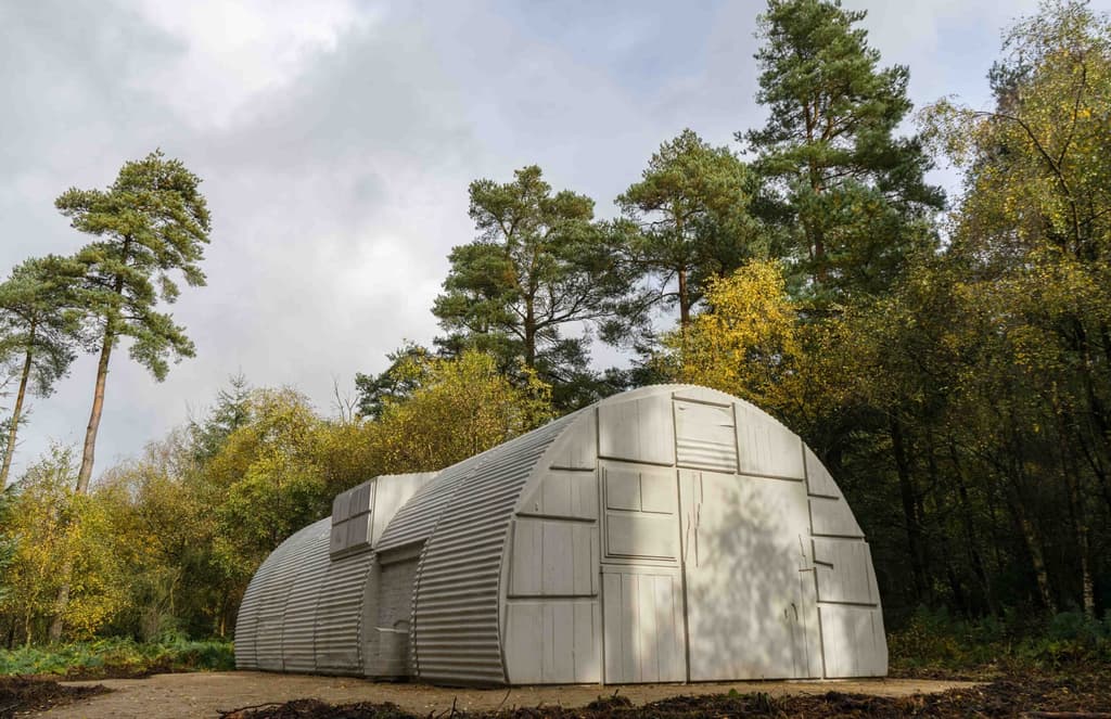 Rachel Whiteread builds a concrete military hut in a Yorkshire forest