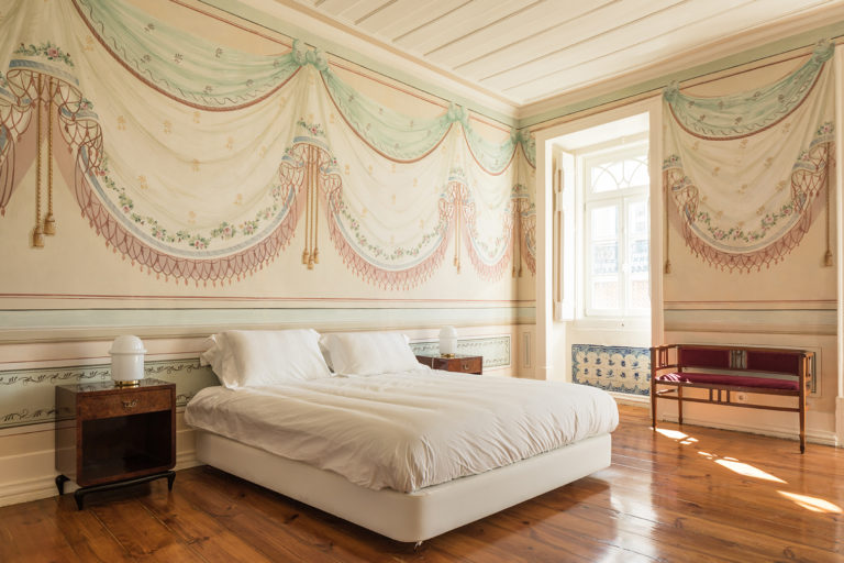 Holiday home of the week: a historic Lisbon palace with a minimalist ...