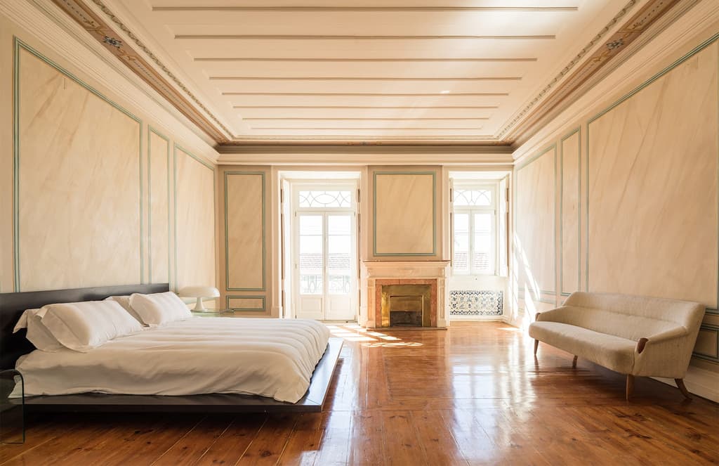 Holiday home of the week: a historic Lisbon palace with a minimalist twist