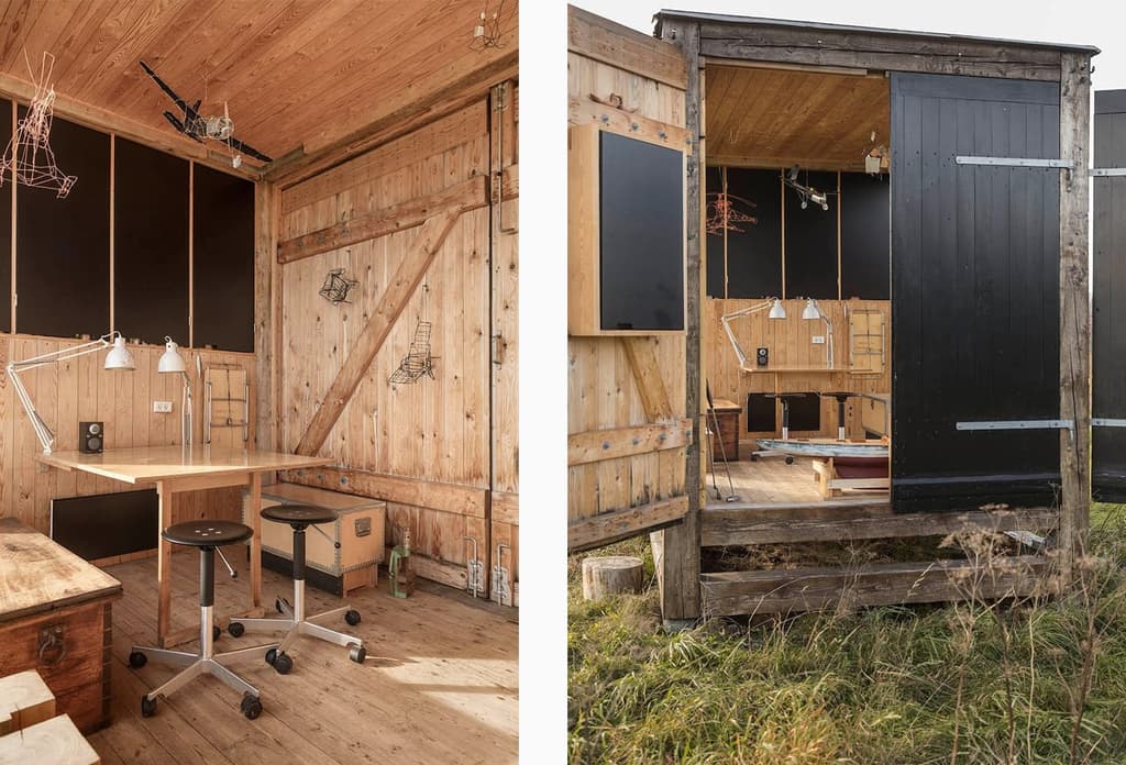Rustic pavilion by designer Anders Hermansen hits the market