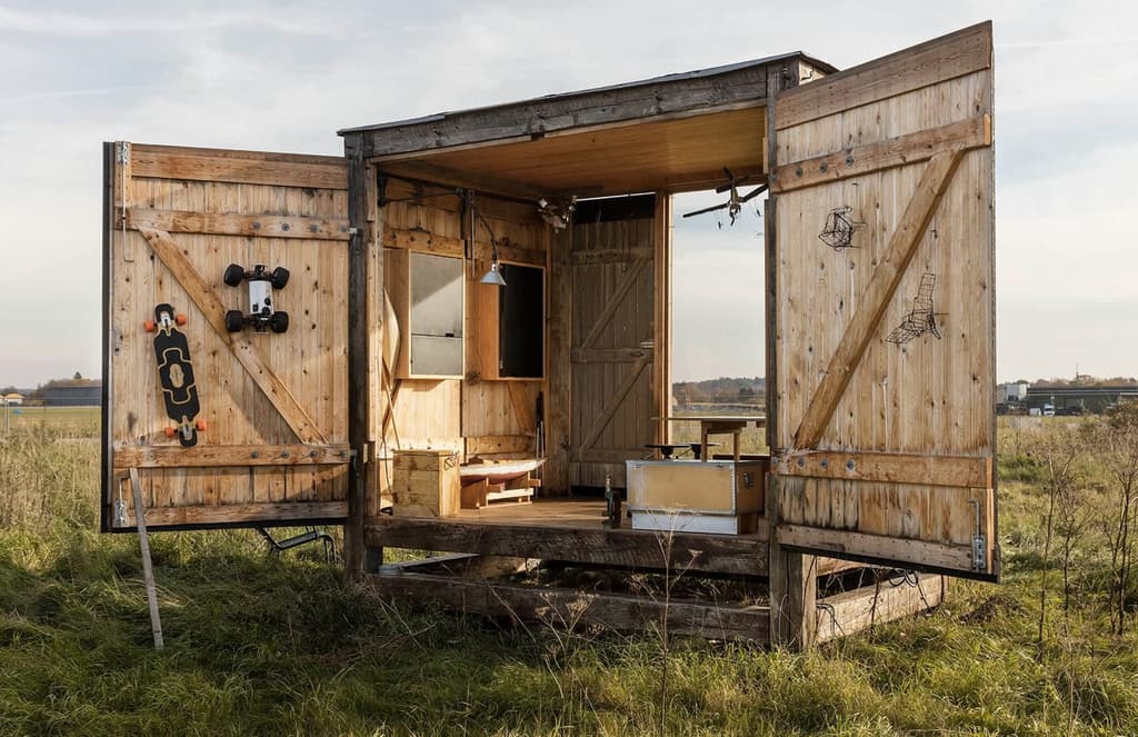 Rustic pavilion by designer Anders Hermansen hits the market