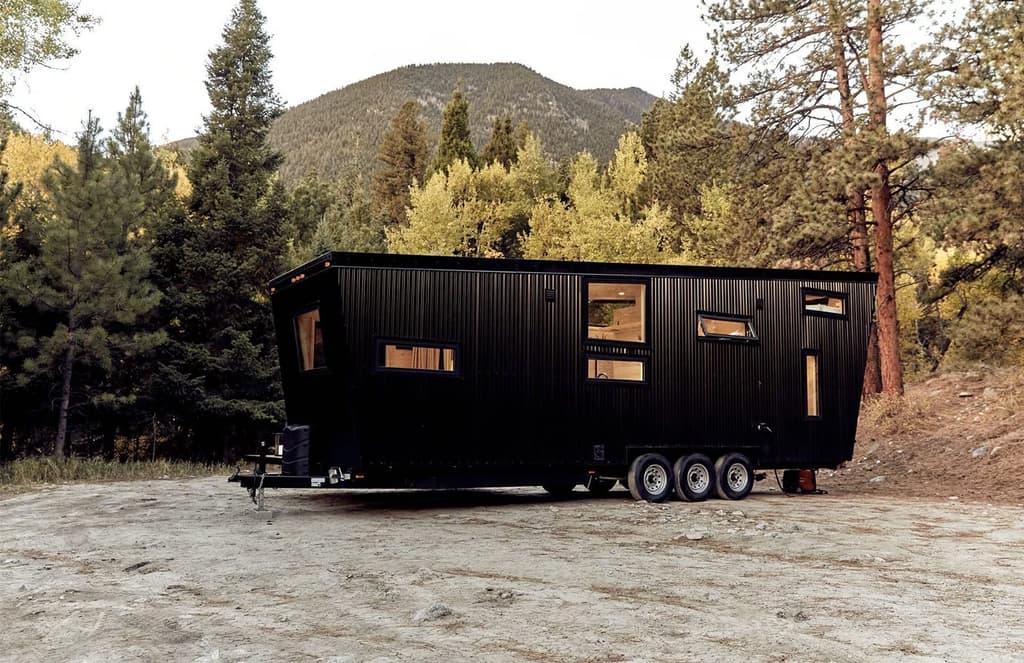 Midcentury inspired ‘tiny home on wheels’ is yours for $145,000