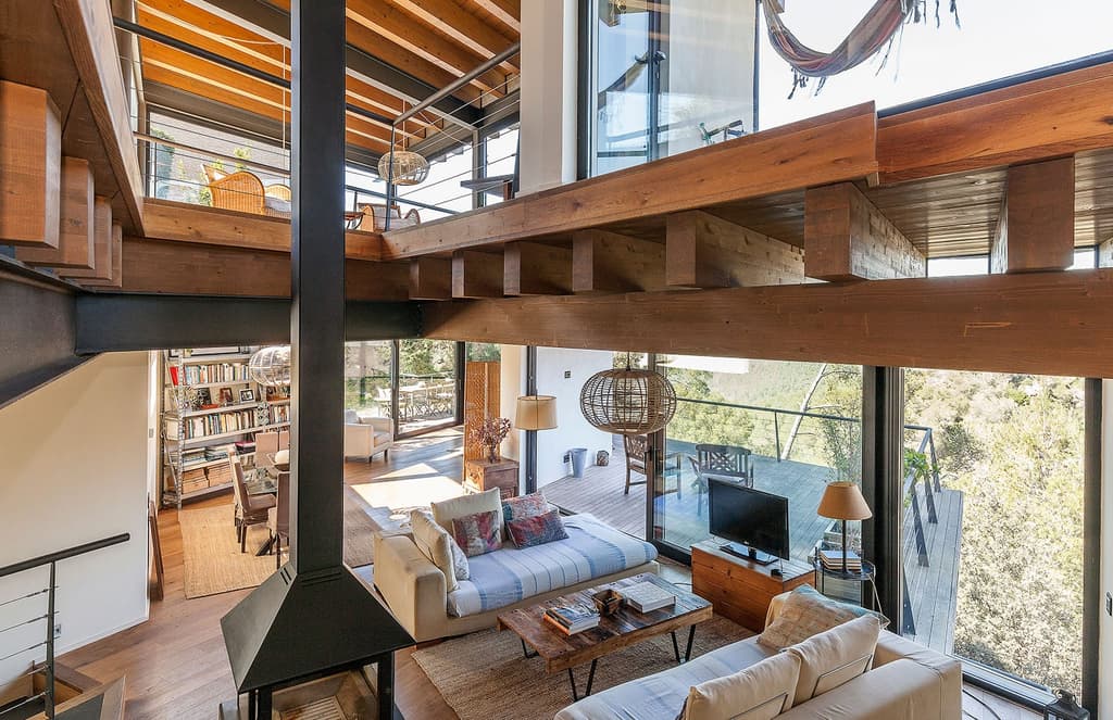 An architect’s hillside home is for sale in Catalonia