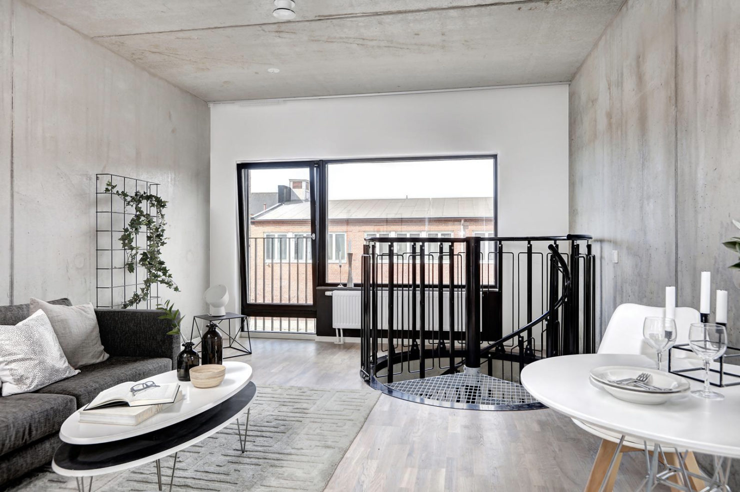 Peek inside this industrial live/work apartment in Malmö The Spaces
