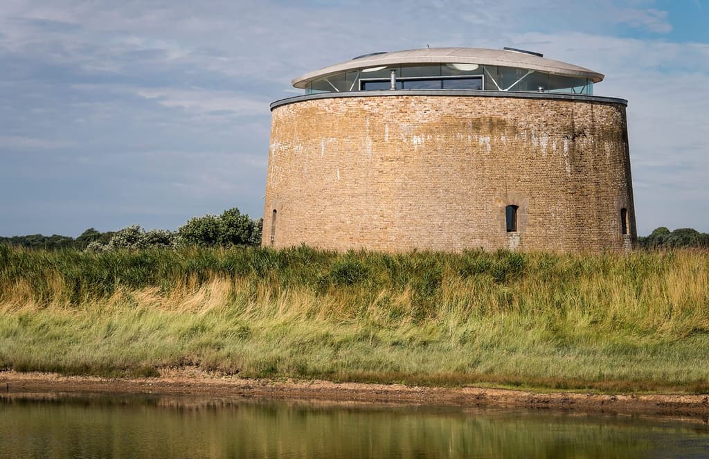 Holiday home of the week: A converted fortress on the Suffolk coast