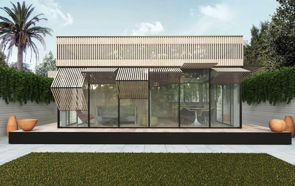The YB1 LivingHome prefab house - a flexible accessory dwelling unit