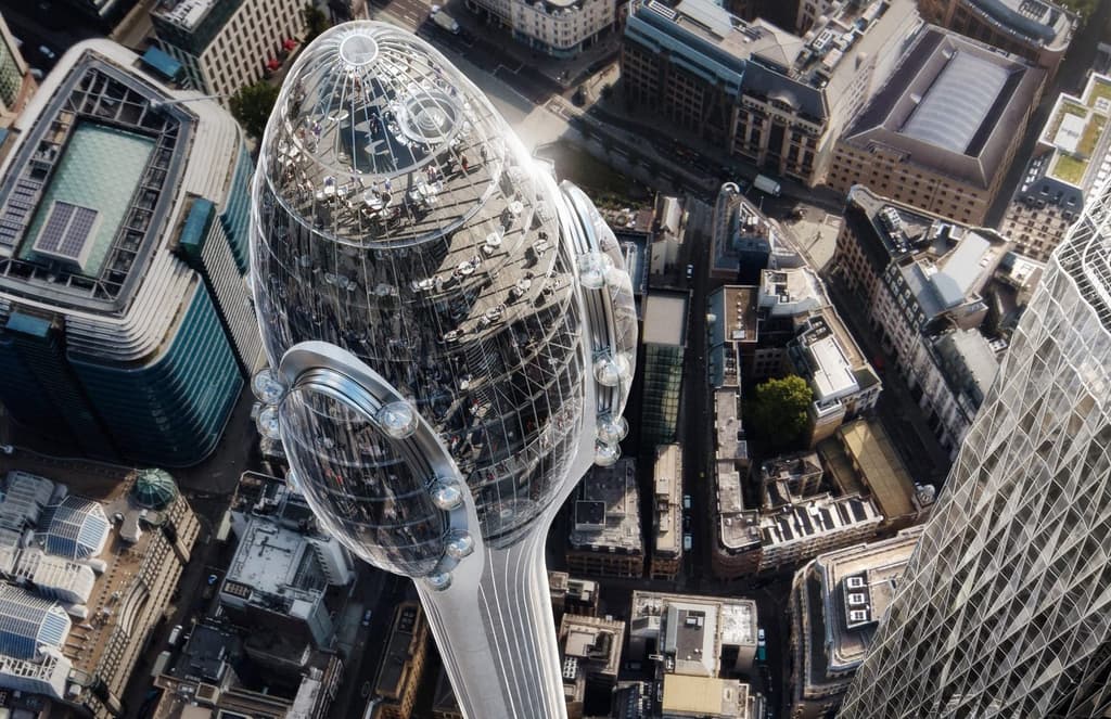 Foster + Partners unveils plans for ‘sci-fi’ tourist tower The Tulip
