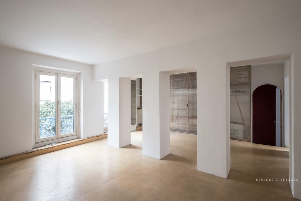 Antique-filled atelier for sale in Paris