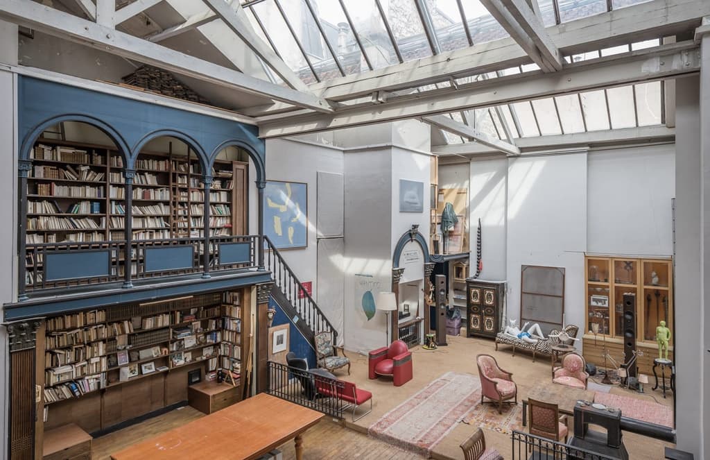 An antique lover’s Parisian atelier is for sale