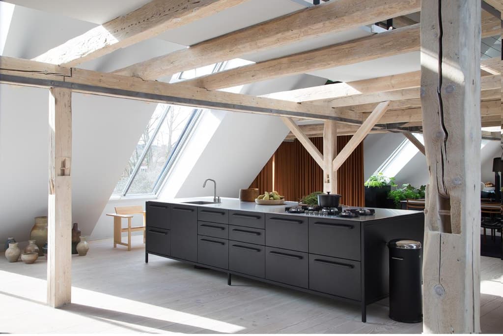 Cosy up in this minimalist Copenhagen loft by David Thulstrup