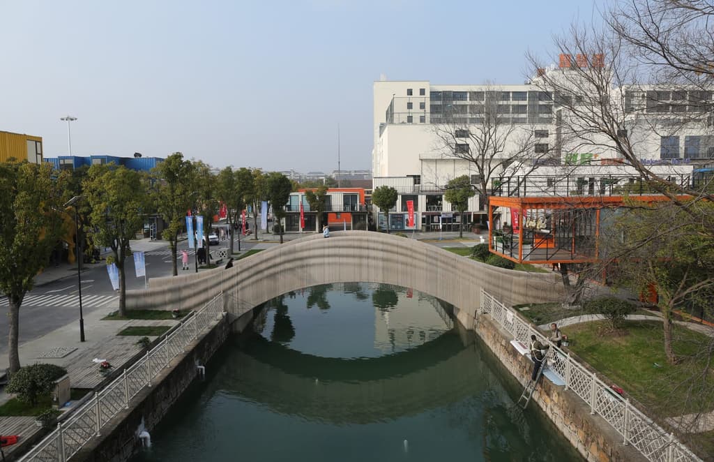Shanghai is now home to the world’s largest 3D printed bridge