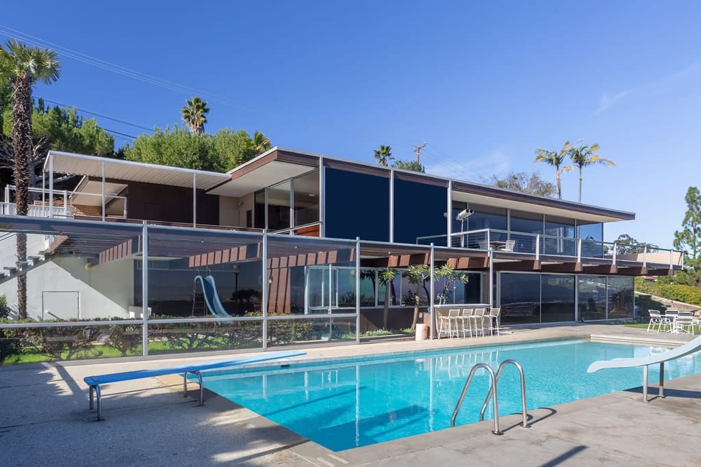 The bumper-sized John Rados House by Richard Neutra is for sale in Los Angeles