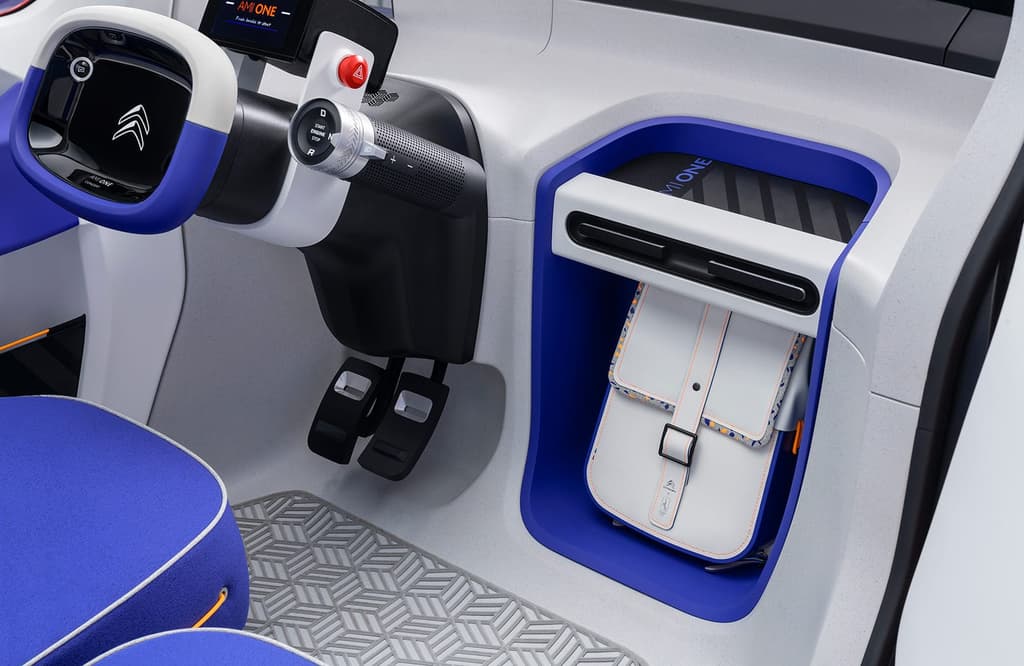 Inside the Ami One Concept vehicle
