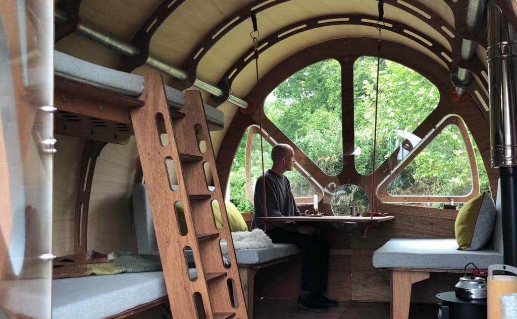 Fuselage cabin by Tree Tents International