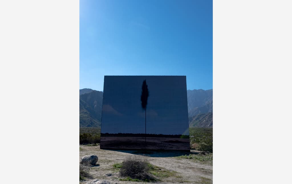 John Gerrard, 'Western Flag' at Desert X