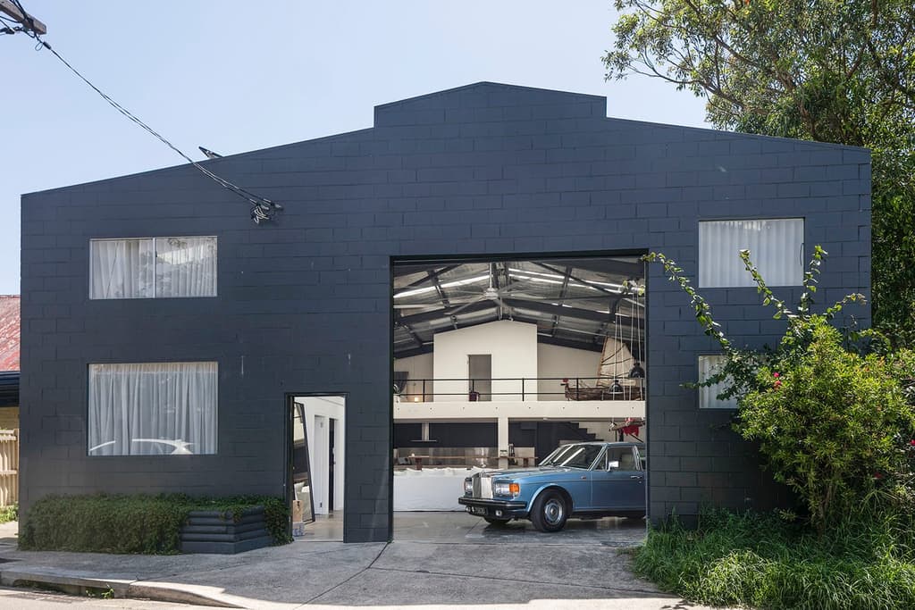 A raw live/work warehouse is headed for auction in Sydney 
