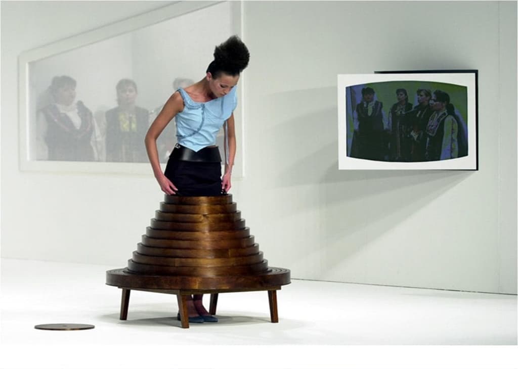Hussein Chalayan's Skirt/Table