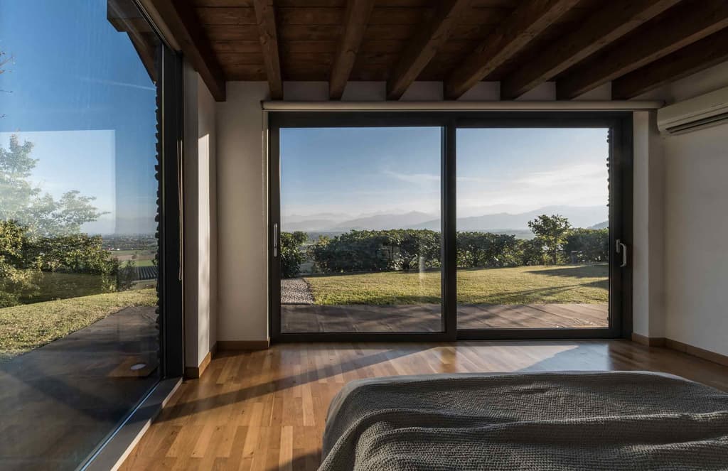 An Italian home with dramatic views hits the market in Langhe