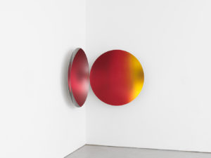 A close up of Anish Kapoor's Untitled artwork, part of a new exhibition on show at London’s Pitzhanger Manor