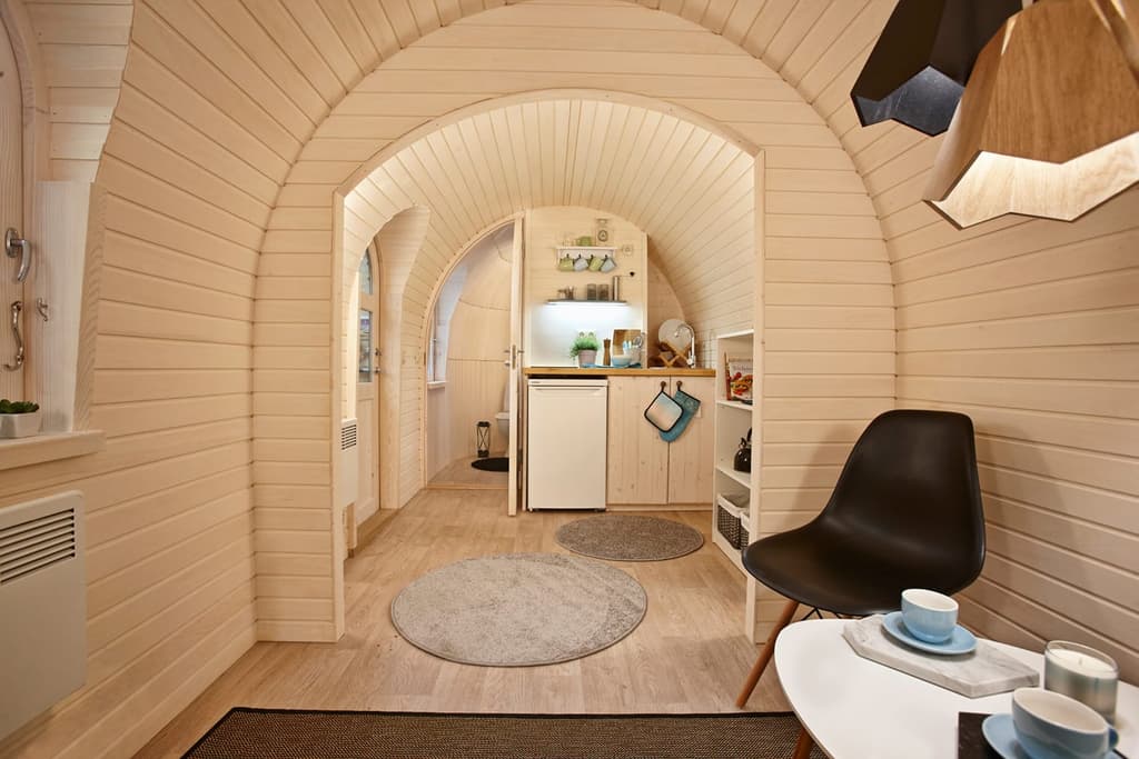 IgluHut cabin via IgluCraft