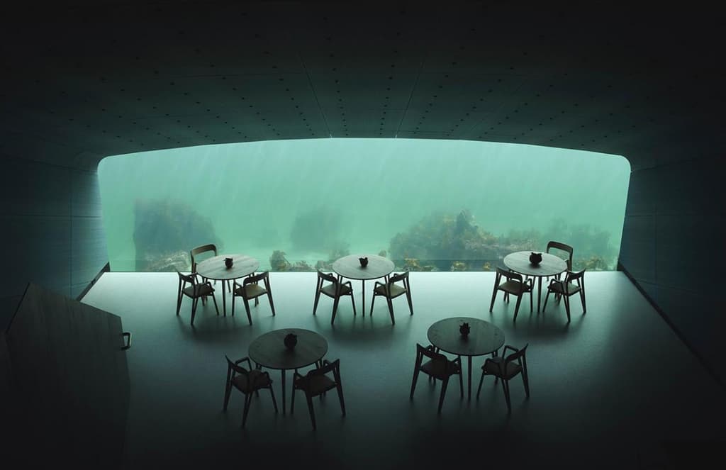 Europe’s first underwater restaurant opens in Norway