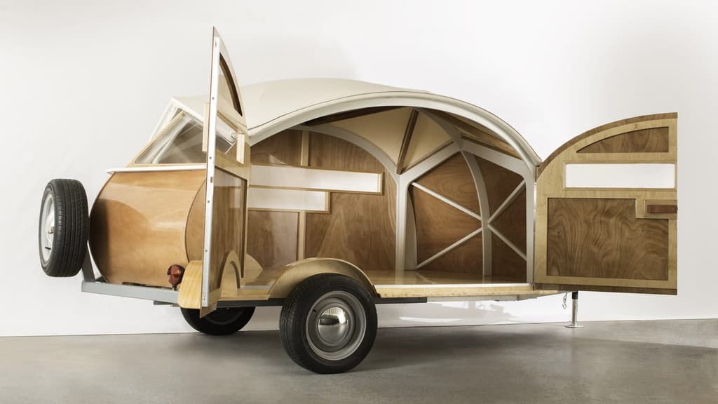5 must-have trailers for life on the open road: the midcentury-inspired Hütte Hut