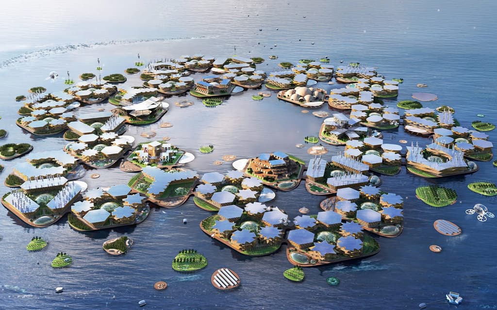 BIG designs a floating city that could survive a hurricane