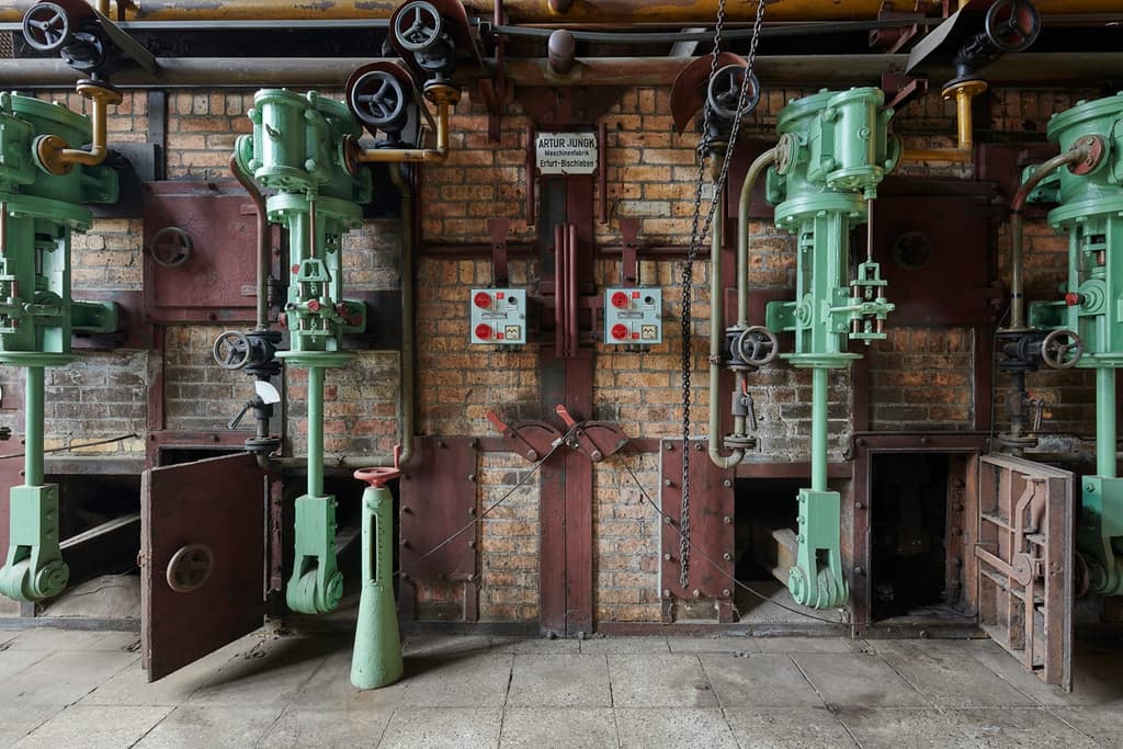 A defunct power plant is being transformed into an art gallery near Berlin