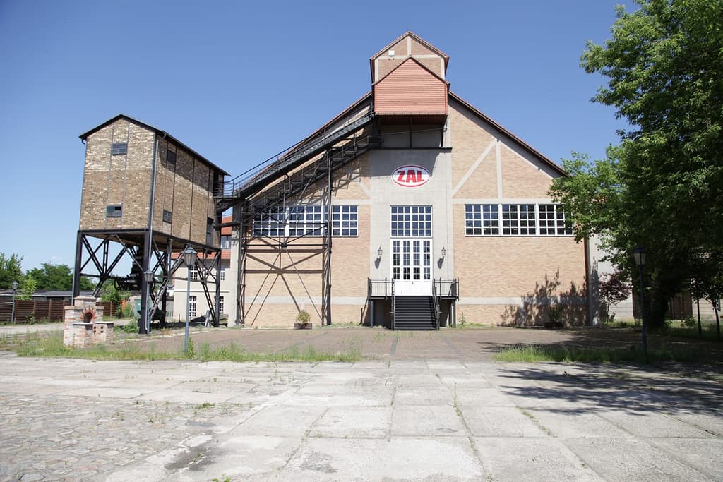 A defunct power plant is being transformed into an art gallery near Berlin
