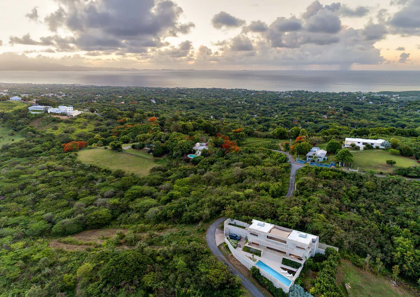 This brutalist ecohome is for sale on Puerto Rico’s Vieques Island