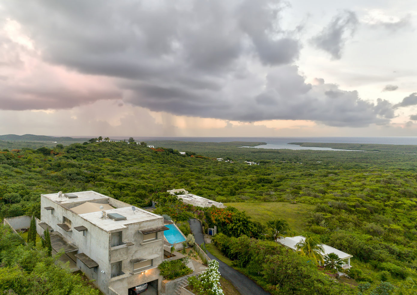 This brutalist ecohome is for sale on Puerto Rico’s Vieques Island