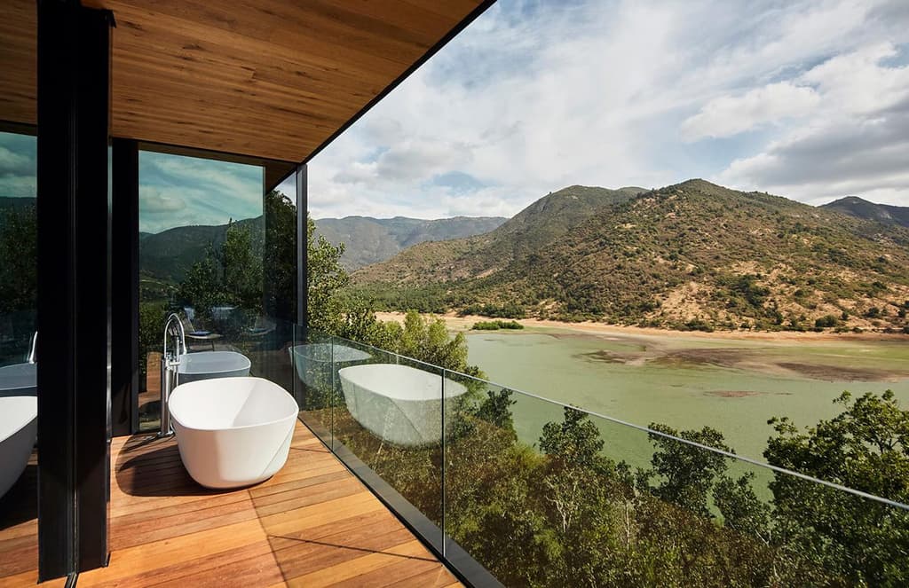 Puro Vik is a hillside retreat in one of Chile’s most celebrated wine valleys
