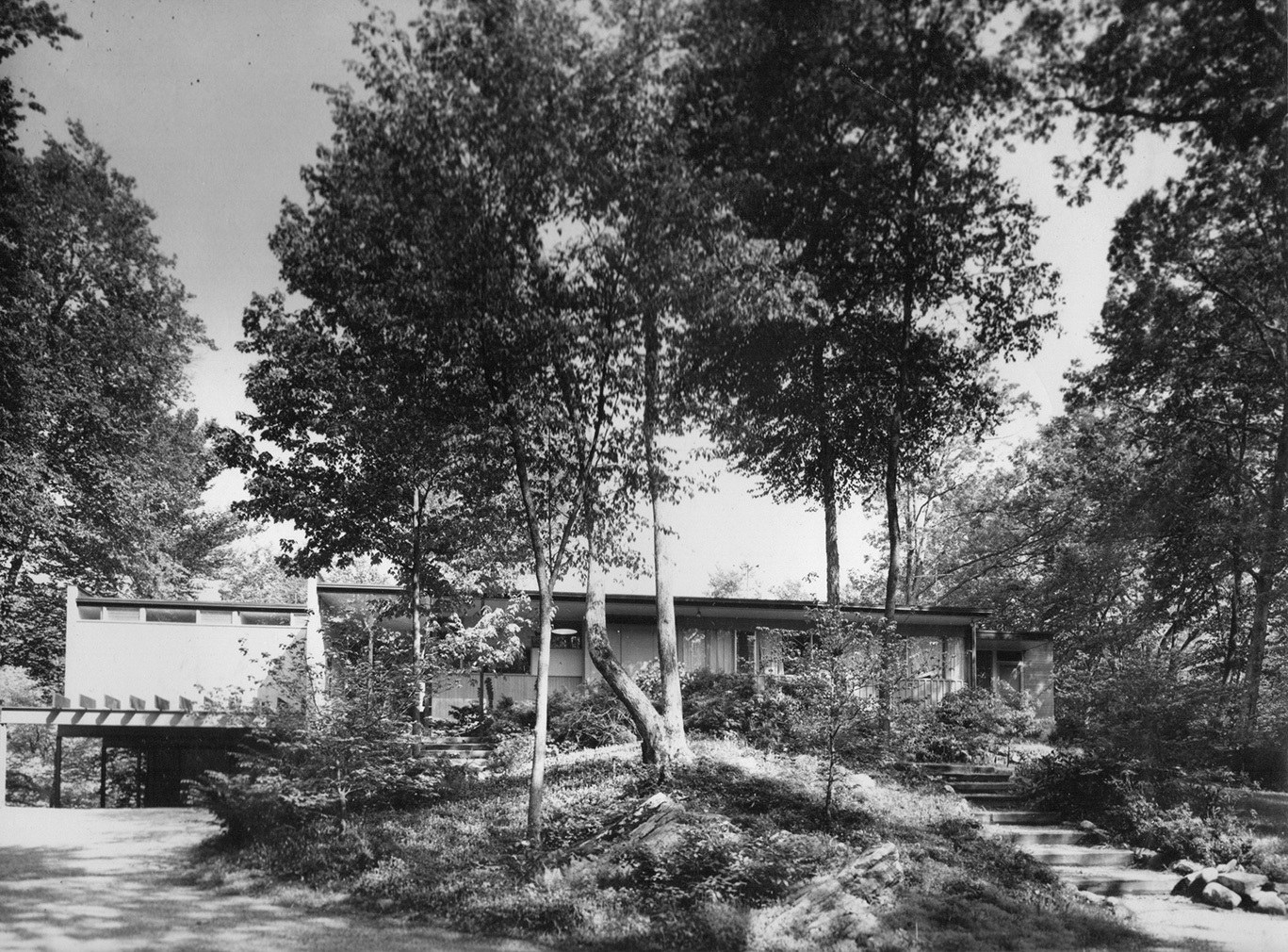 Corwin House circa 1955. Courtest Compass