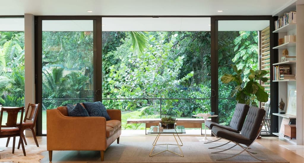 Tropical Modernist home by the Miami River lists for $1.9m