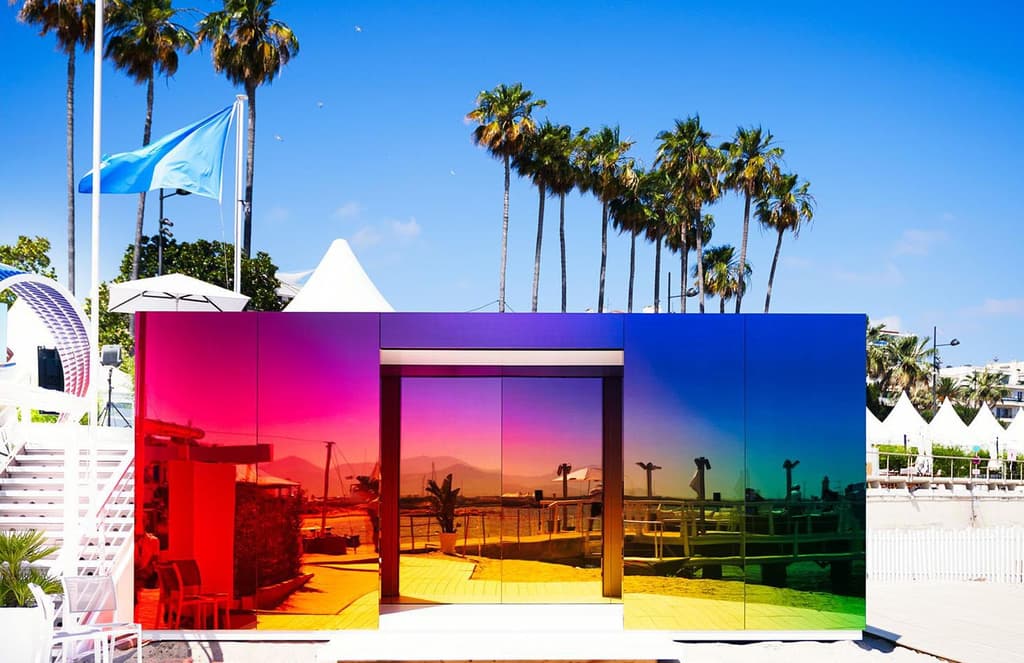 The technicolour dreamcoat of pavilions has pitched up in Cannes