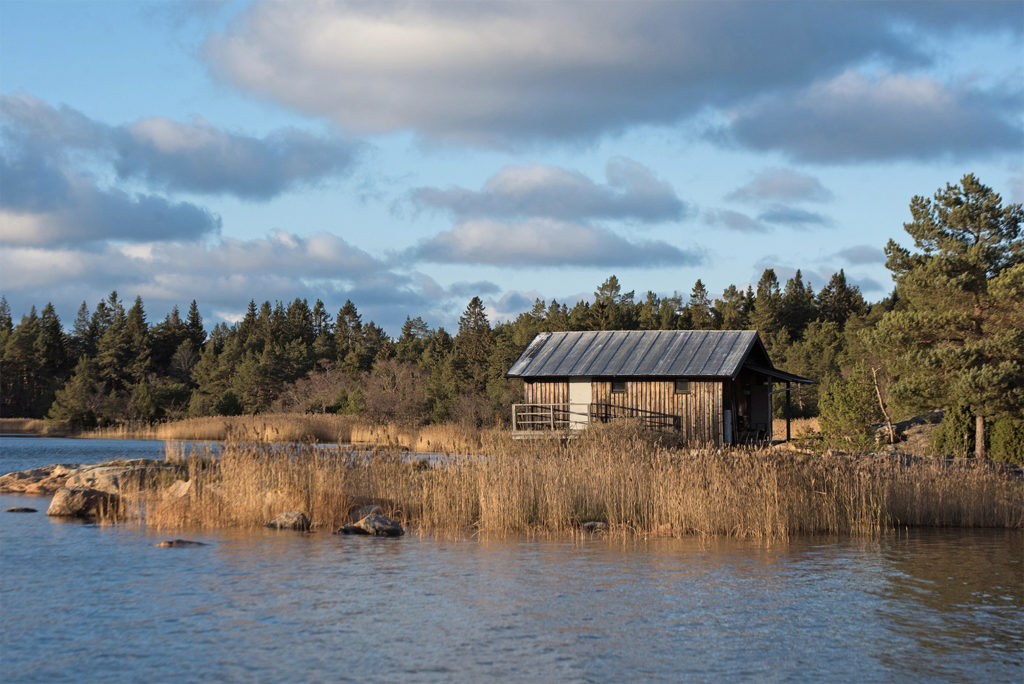 This cabinlike home in Sweden comes with its own island The Spaces