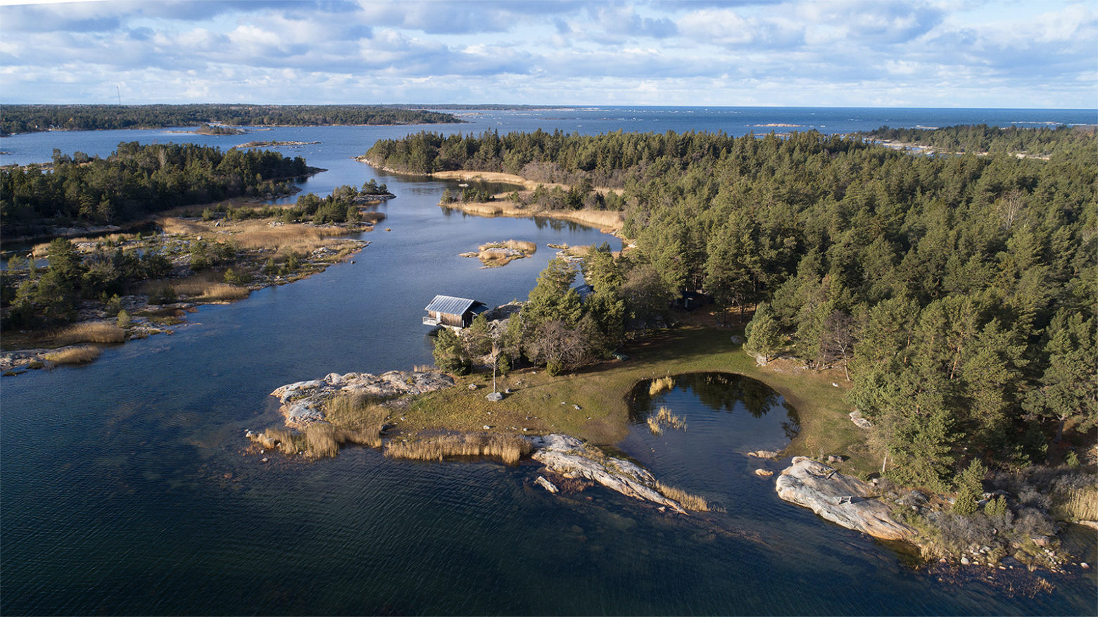 This cabinlike home in Sweden comes with its own island The Spaces
