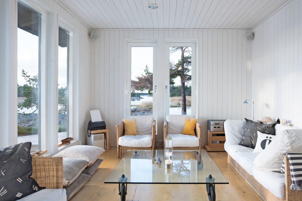 This cabinlike home in Sweden comes with its own island The Spaces