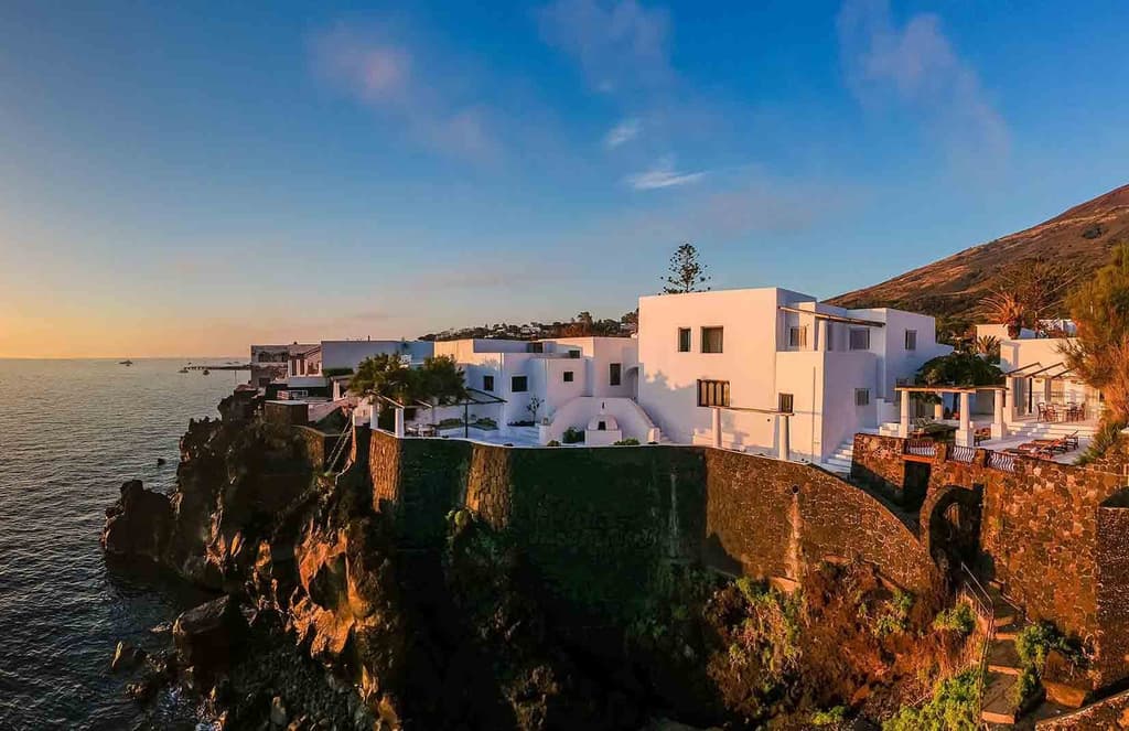 Dolce and Gabbana put their Stromboli hideaway on the market